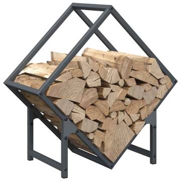 Firewood Rack Anthracite 50x25x50 cm - Sturdy Steel Storage