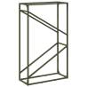 Olive Green Firewood Rack - 60x25x100 cm Cold-Rolled Steel