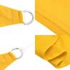 Yellow Sunshade Sail 3x4.5m - UV & Mould Resistant HDPE