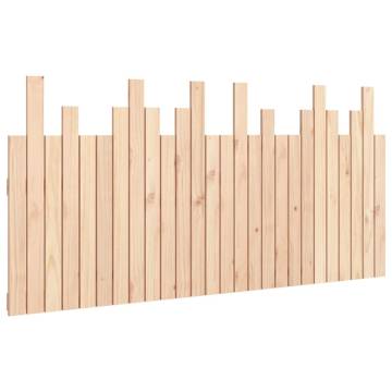 Elegant Solid Wood Pine Wall Headboard - 166x3x80 cm