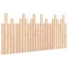 Elegant Solid Wood Pine Wall Headboard - 166x3x80 cm