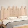 Elegant Solid Wood Pine Wall Headboard - 166x3x80 cm