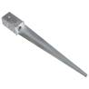 Ground Spikes Set - 6 Pcs Galvanised Steel | 8x8x76 cm