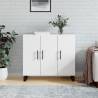 Modern White Sideboard - 90x34x80 cm Engineered Wood | HipoMarket