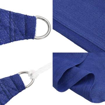 Sunshade Sail 160 gm² Triangular Blue 4x5x6.8 m | Hipomarket