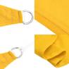 Sunshade Sail 7x7m Yellow HDPE - Durable UV Protection