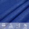 Sunshade Sail 160 gm² Square Blue 6x6 m HDPE | Hipomarket