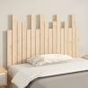 Wall Headboard 108x3x80 cm Solid Pine | Elegant Bedroom Decor