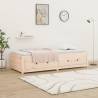 Day Bed without Mattress 75x190 cm - Solid Pine Small Single