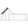 Spacious Chicken Coop 4x2x2 m | Galvanised Steel | Hipomarket