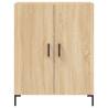 Stylish Highboard Sonoma Oak - 69.5x34x180 cm | Hipomarket