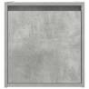 Wall-Mounted Bedside Cabinet - Concrete Grey 38x34x40 cm