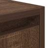 Wall-Mounted Bedside Cabinets 2 pcs Brown Oak | HipoMarket