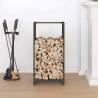 Firewood Rack Olive Green - Sturdy Cold-Rolled Steel Storage