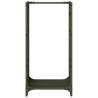 Firewood Rack Olive Green - Sturdy Cold-Rolled Steel Storage