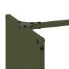 Firewood Rack Olive Green - Sturdy Cold-Rolled Steel Storage