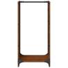 Sturdy Firewood Rack 40x30x80 cm - Weathering Steel