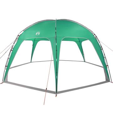 Sea Green Waterproof Party Tent - Stylish Outdoor Shelter