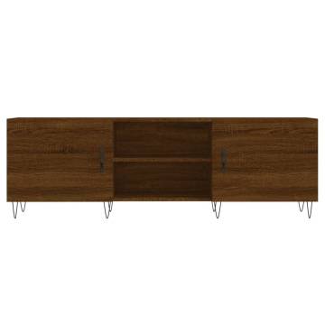 Brown Oak TV Cabinet - Stylish & Sturdy | HipoMarket