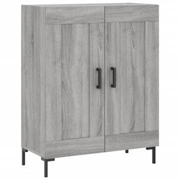 Elegant Highboard Grey Sonoma - Stylish Storage Solution