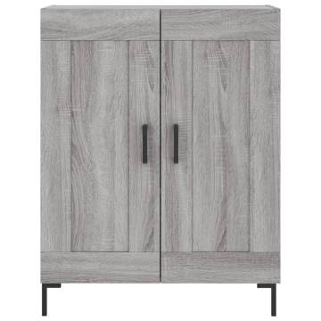 Elegant Highboard Grey Sonoma - Stylish Storage Solution