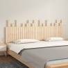  Wall Headboard 204x3x80 cm Solid Wood Pine Colour natural Size 204 x 80 cm Quantity in Package 1 