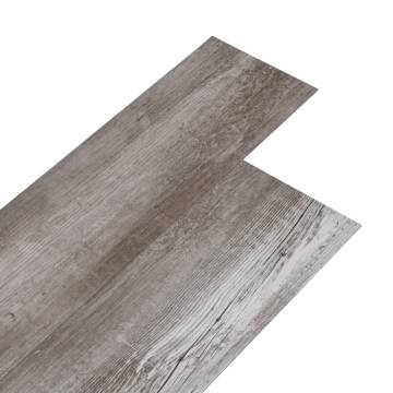 PVC Flooring Planks 5.02 m² - Self-adhesive Wood Brown