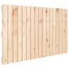 Elegant Wall Headboard 108x3x60 cm Solid Wood Pine - HIPO Market