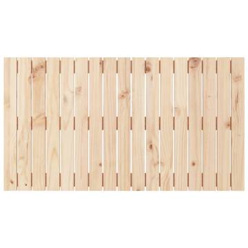 Elegant Wall Headboard 108x3x60 cm Solid Wood Pine - HIPO Market