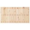 Elegant Wall Headboard 108x3x60 cm Solid Wood Pine - HIPO Market