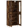 Highboard Smoked Oak 69.5x34x180 cm | Stylish Storage Solution