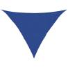 Triangular Blue Sunshade Sail 4x4x5.8m - UV Protection