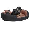  Reversible & Washable Dog Cushion Black and Brown 110x80x23 cm Colour black and brown Size 110 x 80 x 23 cm 