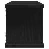 Wall Shelves 2 pcs Black Oak 90x18x20 cm | Hipo Market