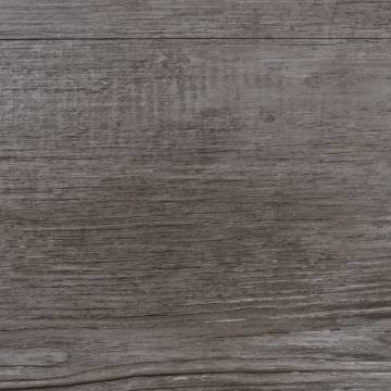 PVC Flooring Planks 5.02 m² - Self-adhesive Wood Brown