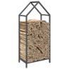 Firewood Rack Anthracite - Durable Cold-Rolled Steel 40x25x90 cm