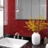  Mosaic Tiles 11 pcs Red 30x30 cm Glass Colour red Quantity in Package 11 