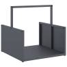 Firewood Rack Anthracite 40x40 cm - Durable Steel & Stylish Design