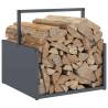 Firewood Rack Anthracite 40x40 cm - Durable Steel & Stylish Design