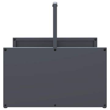 Firewood Rack Anthracite 40x40 cm - Durable Steel & Stylish Design