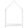 Firewood Rack White 60x25x90 cm - Durable Steel Storage