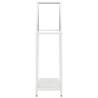 Firewood Rack White 60x25x90 cm - Durable Steel Storage