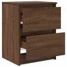 Stylish Brown Oak TV Cabinet - Engineered Wood | HipoMarket