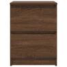 Stylish Brown Oak TV Cabinet - Engineered Wood | HipoMarket