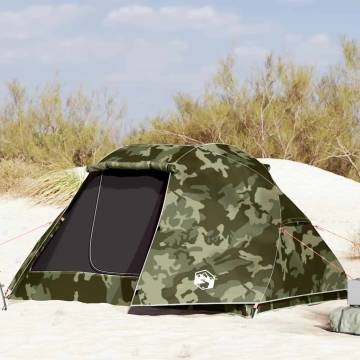 5-Person Camouflage Fishing Tent - Waterproof & Easy Setup