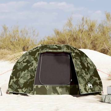 5-Person Camouflage Fishing Tent - Waterproof & Easy Setup