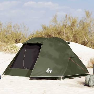 Fishing Tent 3-Person Olive Green - Waterproof & Portable