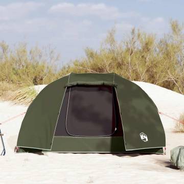 Fishing Tent 3-Person Olive Green - Waterproof & Portable