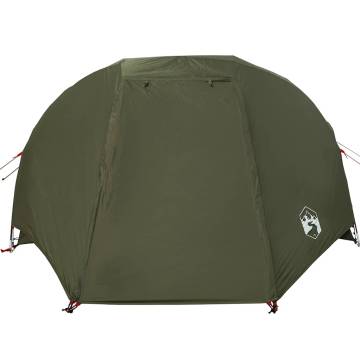 Fishing Tent 3-Person Olive Green - Waterproof & Portable