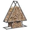 Firewood Rack Anthracite 80x25x90 cm - Durable Steel Storage